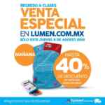 Venta Especial Lumen Regreso a Clases 2019: Hasta 40% de descuento en artículos seleccionados