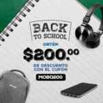 Cupón Mobo $200 de descuento en la tienda online