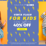 Venta Flash infantil Netshoes: Hasta 40% de descuento en mercancía para niños