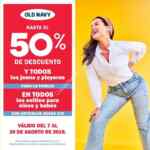 En Old Navy hasta 50% de descuento en jeans y playeras para la familia y en estilos para niños y bebés