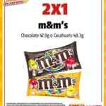 En Oxxo 2x1 en chocolates M&Ms los miércoles