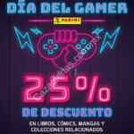 Promoción Panini Día del Gamer: 25% de descuento en libros, cómics y mangas sobre videojuegos