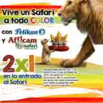 Cupón Pelikan de 2x1 en entrada en Africam Safari