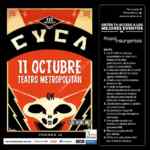 Boletos gratis para el concierto de La Cuca en el Teatro Metropolitan con tus compras en Plaza Insurgentes o Plaza Tlalne