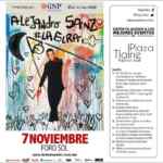 Boletos gratis para el concierto de Alejandro Sanz con tus compras en Plaza Tlalne