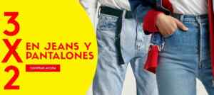 Ofertas de la semana Promoda: Liquidación de zapatos con 80% de descuento, 3x2 en jeans y pantalones y más