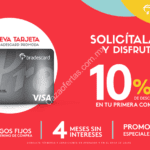 Nueva tarjeta Promoda Bradescard: 10% de descuento en primera compra, meses sin intereses, promociones especiales y más