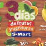 Ofertas S-Mart 3 Días de Frutas y Verduras del 6 al 8 de agosto