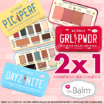 En Sally 2x1 en cosméticos seleccionados The Balm del 14 al 18 de agosto