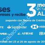 Promoción Sams Club de 18 meses sin intereses + 3 de bonificación del 23 al 26 de agosto