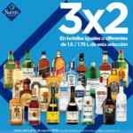 En Sams Club 3x2 en botellas alcohólicas iguales o diferentes de 1.5 y 1.75 litros