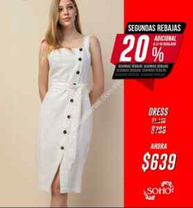 Rebajas Soho 2019 de hasta 70% de descuento + 20% adicional en prendas seleccionadas