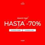 Rebajas finales Springfield: Hasta 70% de descuento