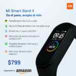 Nueva Xiaomi Smart Band 4 a $799 pesos por introducción