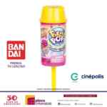 Promoción Plaza Universidad 50 Años: regalos de Bandai presentando boleto de cine + estacionamiento