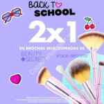 Promoción Sally Back to School: 2x1 en brochas seleccionadas