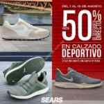 En Sears hasta 50% de descuento en tenis