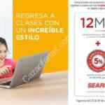 Promoción Sears Banorte de 5% de bonificación + 12 MSI en electrónica este fin de semana