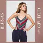 En Studio F Online 60% de descuento en blusas sólo hoy