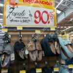 Liquidación Walmart de zapatos para mujer a $90 pesos