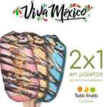 2x1 en paletas en Tutti Frutti Coyoacán este fin de semana largo