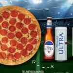 Promoción 7-Eleven Touchdown: pizza grande + six pack Michelob por $179
