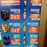 Ofertas 7-Eleven en vinos y licores de jueves a sábado hasta el 09 de octubre