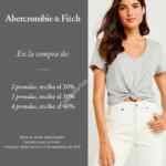 Ofertas escalonadas Abercrombie & Fitch: hasta 40% de descuento
