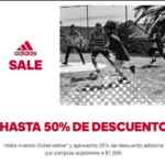 Adidas Sale de hasta 50% de descuento + 25% adicional en adidas.com/outlet