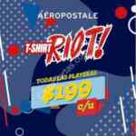 T-Shirt Riot Aeropostale: Todas las playeras Aeropostale a $199 en tiendas Liverpool