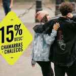 En C&A 15% de descuento en chamarras y chalecos esta semana