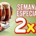 Promoción Chilis Semana Especial de 2x1 en alitas, boneless y cervezas del 23 al 29 de septiembre