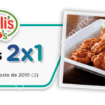 Promoción Chilis lunes 2x1 en boneless para miembros Foody Rewards
