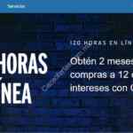 Promoción CitiBanamex 120 Horas en Línea: 2 meses de regalo en tus compras a meses sin intereses y más