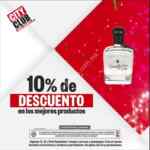Promoción City Club 10x10 y 20% de descuento en vinos, licores y botanas el 13 y 16 de septiembre