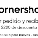 Código Chedraui Cornershop de $200 de descuento en compras de $500 o más en tu primer pedido