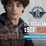 Promoción Dockers Fiestas Patrias: $500 de regalo por cada $2,000 de compra