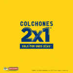 Promoción Don Colchón Mes Patrio: 2x1 en colchones seleccionados