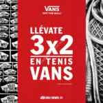 3x2 en tenis Vans en Dpstreet y Dportenis