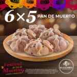Promoción El Globo pan de muerto al 6x5
