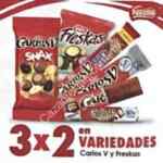 En Farmacias Guadalajara 3x2 en chocolates Carlos V, refrescos Peñafiel y agüitas Nestlé