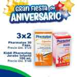 Promoción Farmatodo Aniversario 2019: 3x2 en multivitamínicos Pharmaton