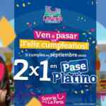 Promoción Feria de Chapultepec cumpleañeros 2019: 2x1 en pase platino el mes de tu cumpleaños