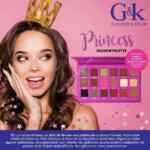 Promoción G&K Glamour & Kolor: Paleta de sombras Princess gratis en compras mínimas de $600