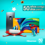 Promoción Hisense 50 Años 50 Días: celular U3 a $1,399