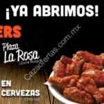 Cupón 2x1 en cervezas en Hooters Zona Rosa