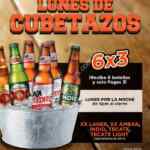 Lunes de Cubetazos Hooters: 6x3 en cervezas los lunes
