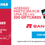 Promoción Innovasport Banorte de gift card de regalo + 3 meses sin intereses