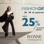 Fashion Days Ivonne: Hasta 25% de descuento + 6 msi en tiendas y online del 26 al 29 de septiembre