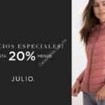 Precios especiales en Julio.com: Hasta 20% de descuento